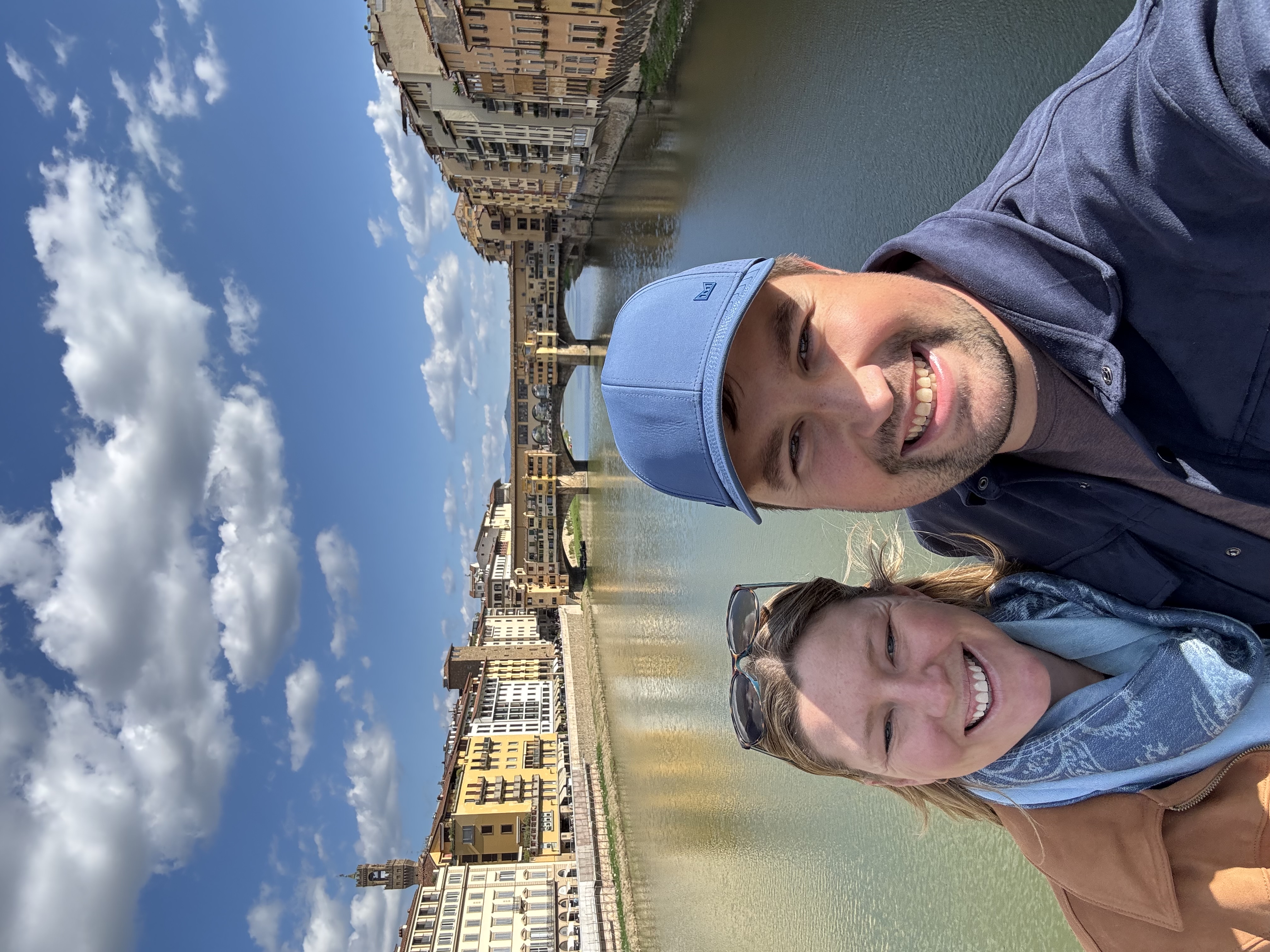 Michael and Devon in Florence, Italy